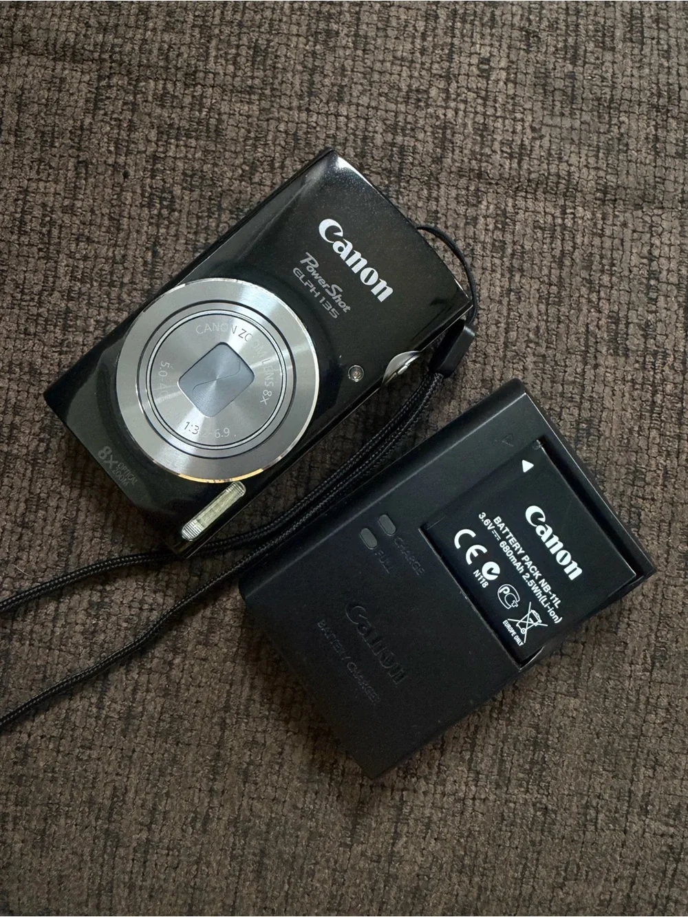 Canon PowerShot ELPH 135 Digital Camera
